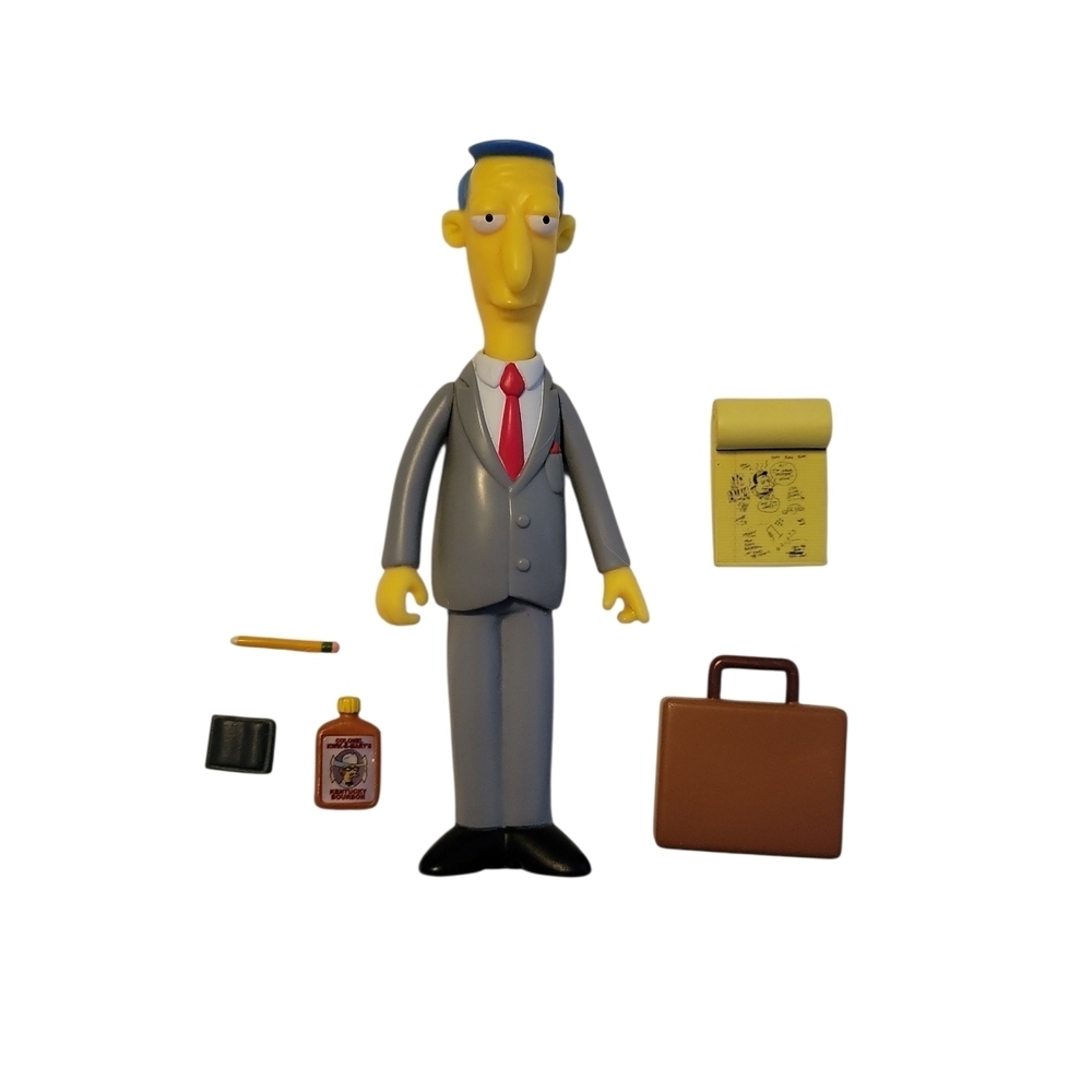 Playmates – The Simpsons Interactive Series Blue Haired Lawyer w/ 5 Accessories